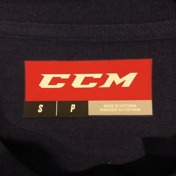 CCM Core Short Sleeve Men's Tee - True Navy - Picture 3 of 5